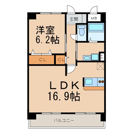 ＤＳⅡの物件間取画像